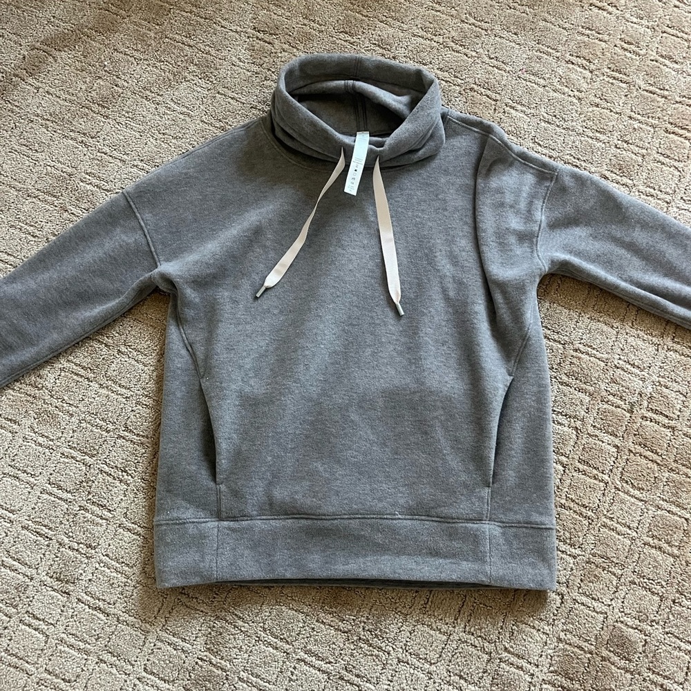 Gray Lululemon Fleece/ Sweatshirt